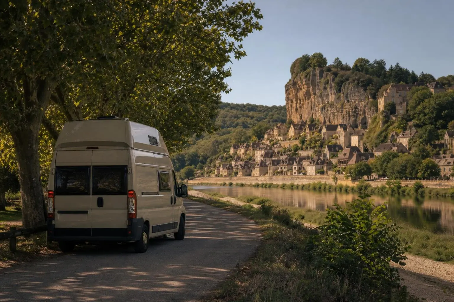 Dordogne et villages périgourdins en van aménagé au départ de bordeaux